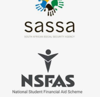 SASSA and NSFAS logos side by side